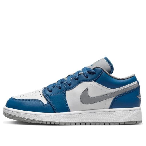 Air Jordan 1 Low ‘True Blue Cement’ 553560-412
