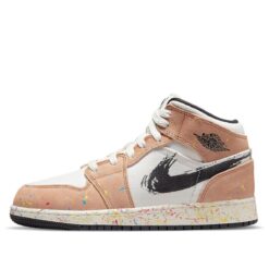Air Jordan 1 Mid SEBrushstroke Paint Splatter DA8006-100