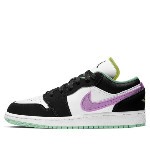 Jordan 1 Low ‘Green Glow Violet Shock’ 553560-151