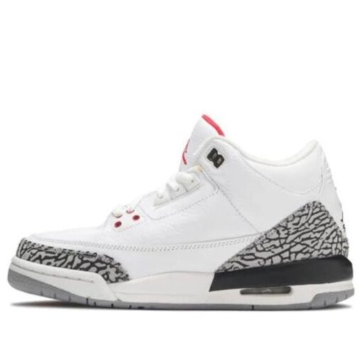 (GS) Air Jordan 3 Retro 'White Cement' 2011 398614-105