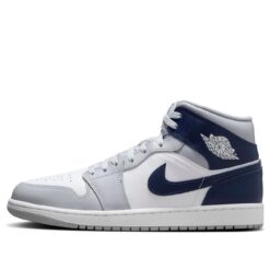 Air Jordan 1 Mid Wolf Grey Midnight Navy DQ8426-104