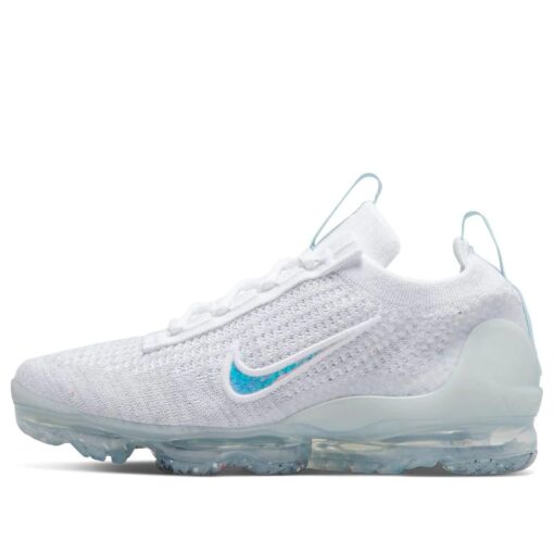 Air VaporMax 2021 FlyknitMismatched Swoosh – White Aura DB1550-102