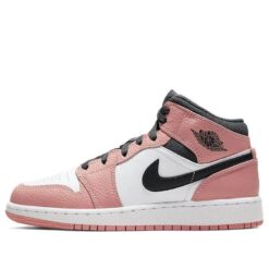 Air Jordan 1 Mid ‘Pink Quartz’ 555112-603