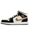 Air Jordan 1 Mid Patent ‘Black Gold’ BQ6932-007