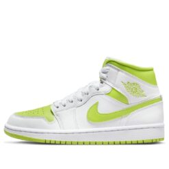Wmns Air Jordan 1 Mid ‘White Lime’ BQ6472-131