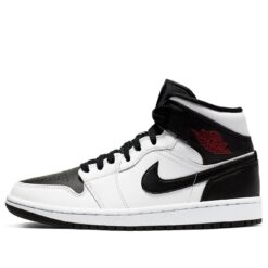 Jordan 1 Mid ‘Reverse Black Toe (Women’s)’ BQ6472-101