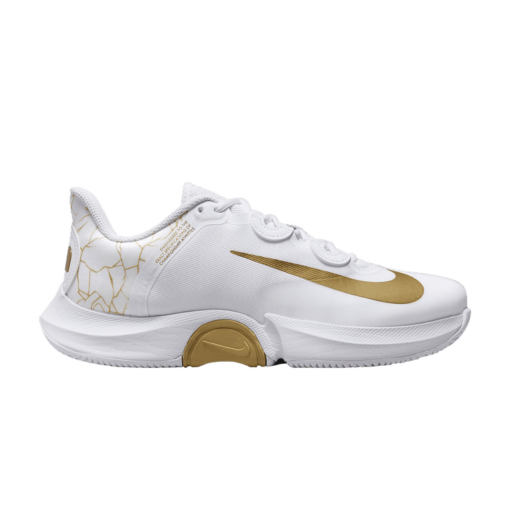 Naomi Osaka x Wmns NikeCourt Air Zoom GP Turbo White Metallic Gold DX0341-100