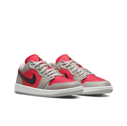 Jordan 1 Retro Low ‘Light Iron Ore Siren Red (Women’s)’ DC0774-060