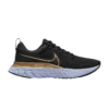 Wmns React Infinity Run Flyknit 2 Black Metallic Gold CT2423-009