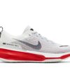 ZoomX Invincible Run Flyknit 3 Cement Grey Fire Red DR2615-102