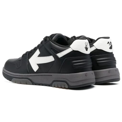 Off-White Out Of Office Low-Top Sneakers 'Black White' OMIA189C99LEA0041001