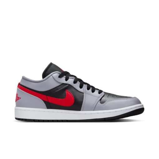 Air Jordan 1 Low 'Cement Grey Fire Red' FZ4183-002