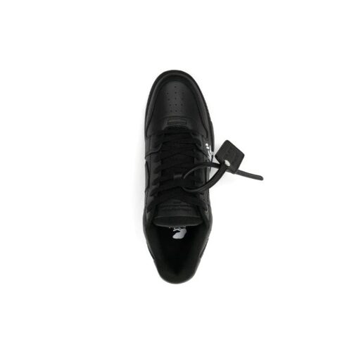 Off-White Out Of Office For Walking Low-Tops 'Black White' OMIA189C99LEA0021001