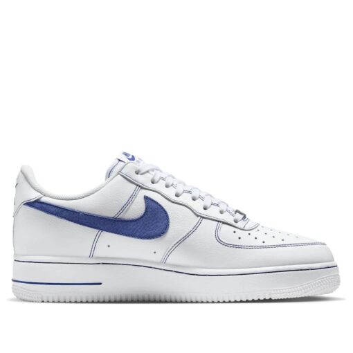 Nike Air Force 1 Low '07 LV8 'White Deep Royal Blue' HQ2037-100