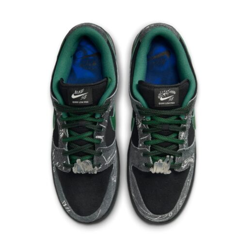 Nike x There Skateboard SB Dunk Low Pro 'Anthracite Gorge Green' HF7743-001