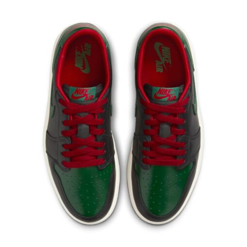 Air Jordan 1 Retro Low OG 'Black Gorge Green' CZ0775-036