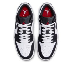 Air Jordan 1 Low SE 'White Fire Red Black Matte Silver' HF3148-106