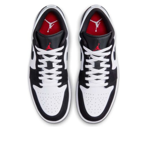 Air Jordan 1 Low SE 'White Fire Red Black Matte Silver' HF3148-106