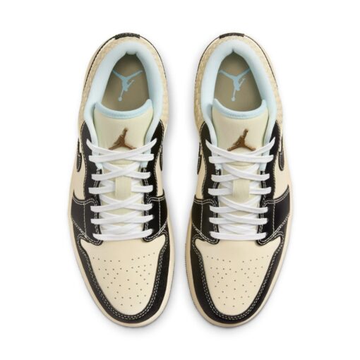 Air Jordan 1 Low SE 'Coconut Milk Black Muslin' HQ3437-101