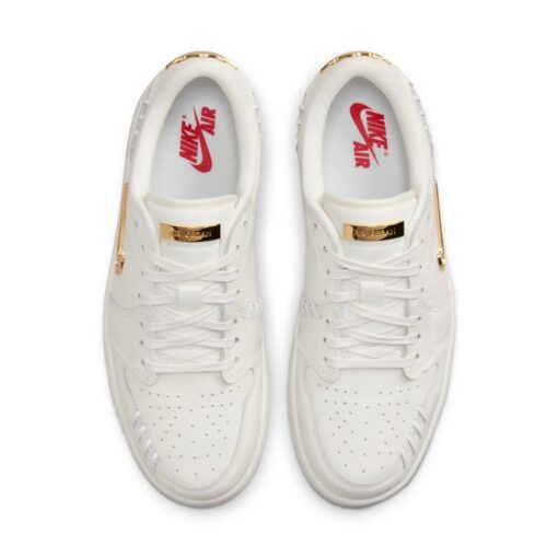 Air Jordan 1 Low Method of Make 'Sail Metallic Gold' FN5032-100