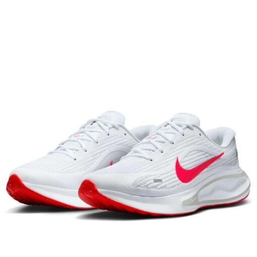 Nike Journey Run 'White Grey Bright Crimson' FN0228-106