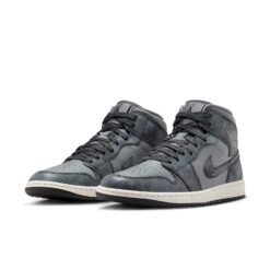 Air Jordan 1 Mid 'Distressed Smoke Grey' FJ3448-001