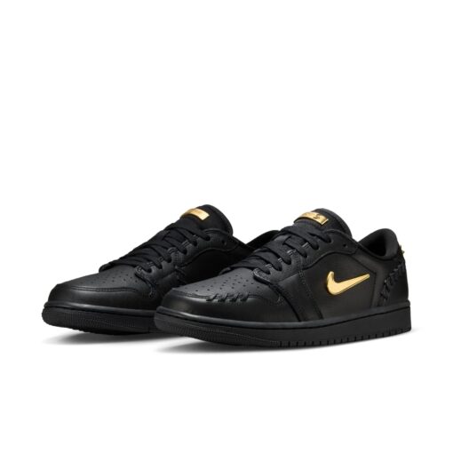 Air Jordan 1 Low Method of Make 'Black Metallic Gold' FN5032-007
