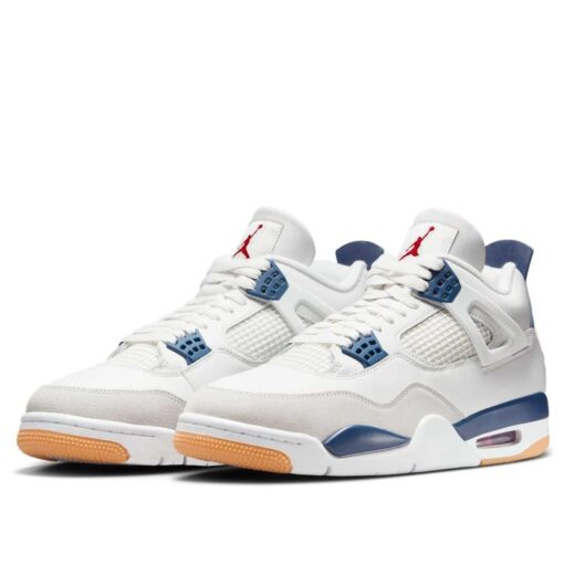 Air Jordan 4 Retro SB 'White Navy' DR5415-100