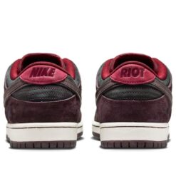 Nike x Riot Skateshop SB Dunk Low 'Mahogany Dark Beetroot' FZ1289-200