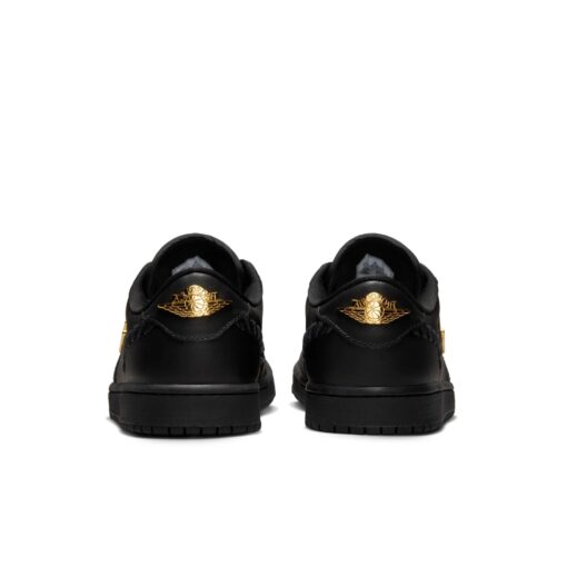 Air Jordan 1 Low Method of Make 'Black Metallic Gold' FN5032-007