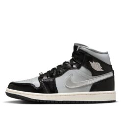 Air Jordan 1 Mid SE 'Black Chrome' FB9892-002