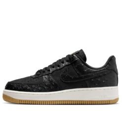 Nike Air Force 1 '07 LX 'Black Ostrich' DZ2708-002