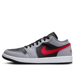 Air Jordan 1 Low 'Cement Grey Fire Red' FZ4183-002