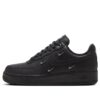 Nike Air Force 1 Low 'Black Silver Mini Swoosh' HQ1180-001