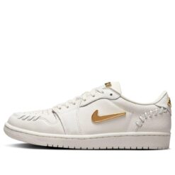Air Jordan 1 Low Method of Make 'Sail Metallic Gold' FN5032-100