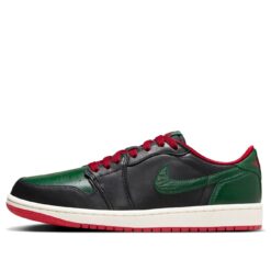 Air Jordan 1 Retro Low OG 'Black Gorge Green' CZ0775-036