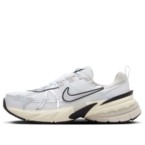 (WMNS) Nike V2K Run 'Summit White Metallic Silver' FD0736-100