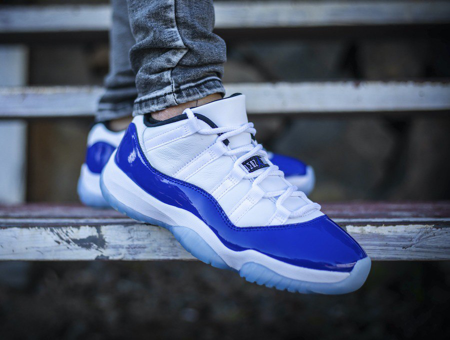 (WMNS) Air Jordan 11 Retro Low ‘Concord Sketch’ Review: A Classic Reimagined in Royal Blue