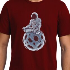 TheenStyle Astronaut Zen, Space, Unisex Graphic T-Shirt