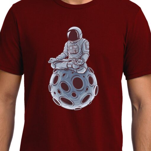 TheenStyle Astronaut Zen, Space, Unisex Graphic T-Shirt