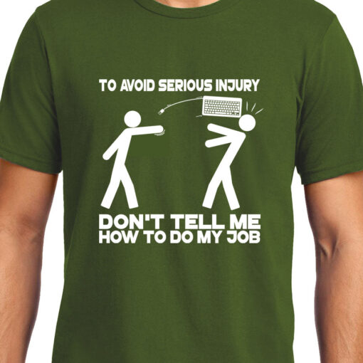 TheenStyle Avoid Injury , Programming , Coding , Unisex Graphic T-Shirt