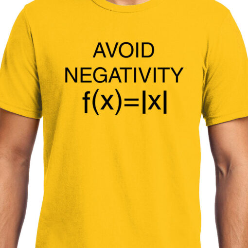 TheenStyle Avoid Negativity , Math , Unisex Graphic T-Shirt