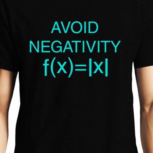 TheenStyle Avoid Negativity , Math , Unisex Graphic T-Shirt