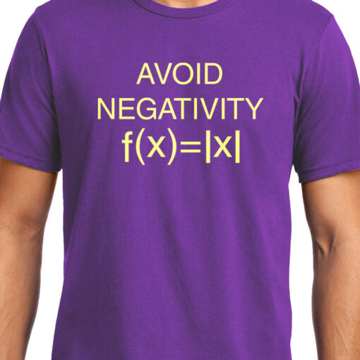 TheenStyle Avoid Negativity , Math , Unisex Graphic T-Shirt