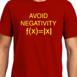 TheenStyle Avoid Negativity , Math , Unisex Graphic T-Shirt
