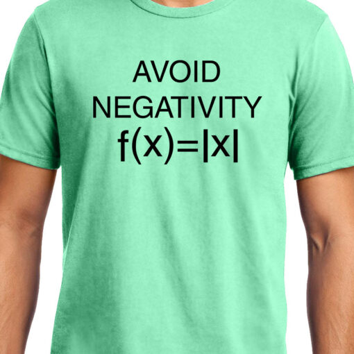 TheenStyle Avoid Negativity , Math , Unisex Graphic T-Shirt