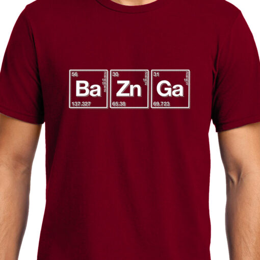 TheenStyle Bazinga , Chemistry, Big Bang Theory, Sheldon , Unisex Graphic T-Shirt