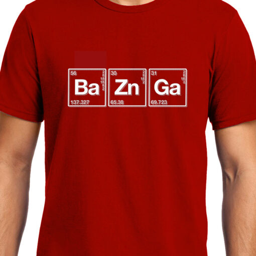 TheenStyle Bazinga , Chemistry, Big Bang Theory, Sheldon , Unisex Graphic T-Shirt