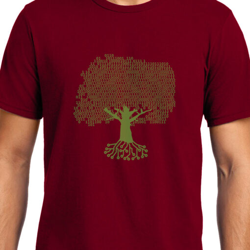 TheenStyle Binary Tree , Programming , Coding , Unisex Graphic T-Shirt