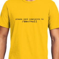 TheenStyle Complaints to /dev /null , Programming , Coding , Unix , Unisex Graphic T-Shirt